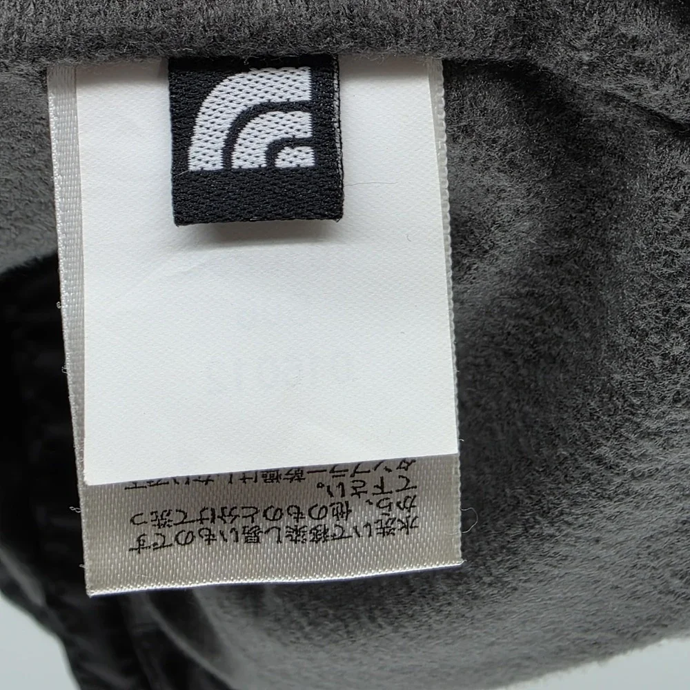 The North Face Stow Jacket Mens XL Gray Full Zip Windbreaker Fleece‎ Lined
